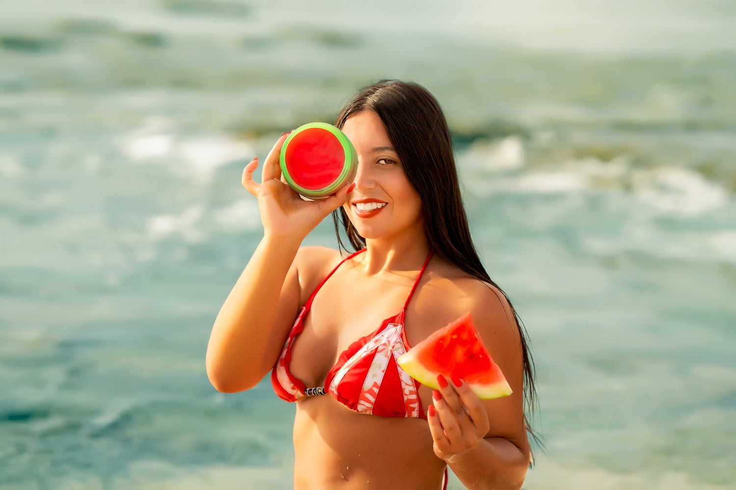 Carrot Sun Tanning Accelerator – 350ml Carotene Intensive WATERMELON Tanning Gel – Natural Extract Sun Cream Tanning Lotion