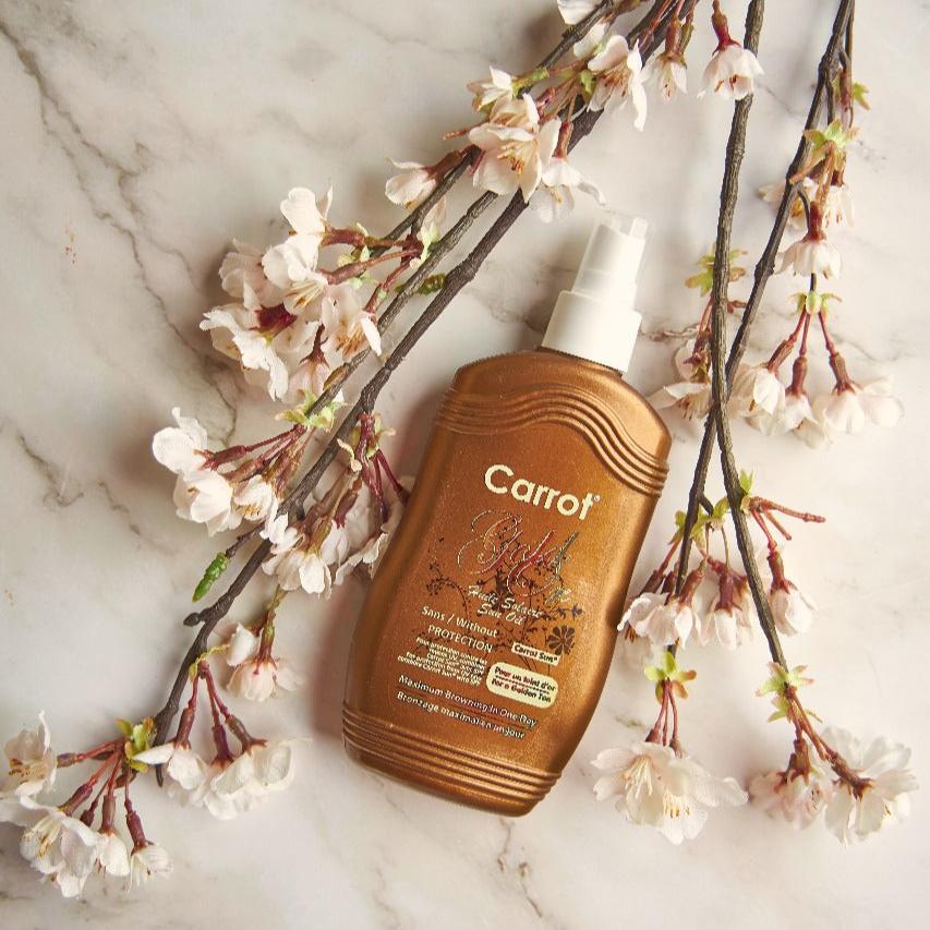 Tanning Accelerator – 200ml Carotene Intensive GOLD Tanning Spray – Natural Extract Tanning Spray