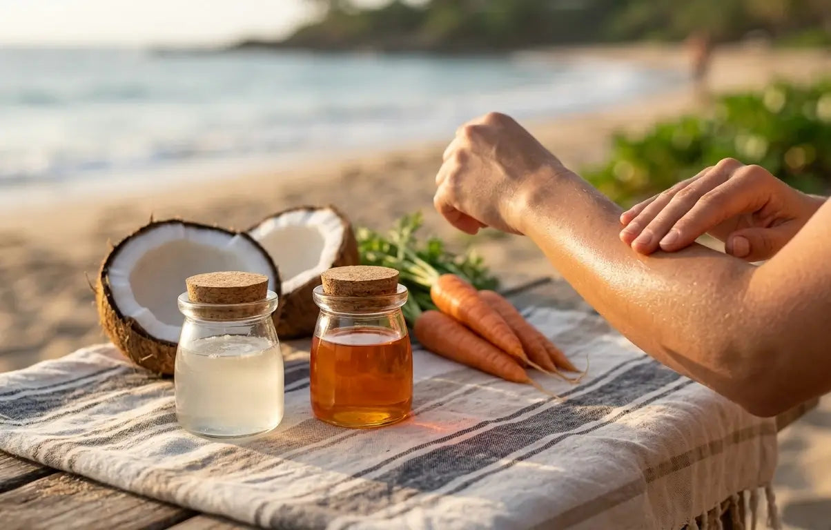 Coconut vs Carrot Oil for Tanning: Which Works Best?